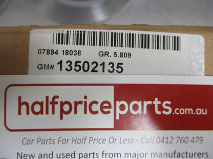 Holden Cruze Wagon Genuine Rear Brake Rotor (Pair) New Part