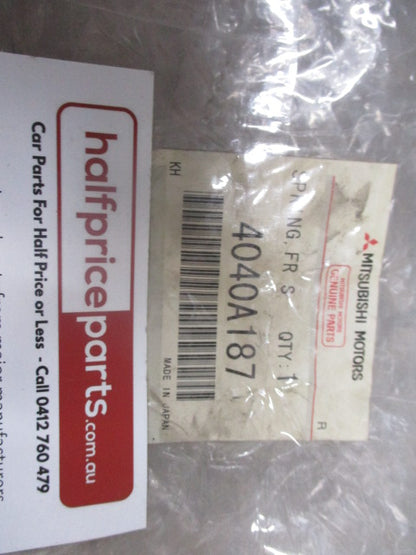 Mitsubishi Lancer Genuine Left Or Right Front Spring New Part