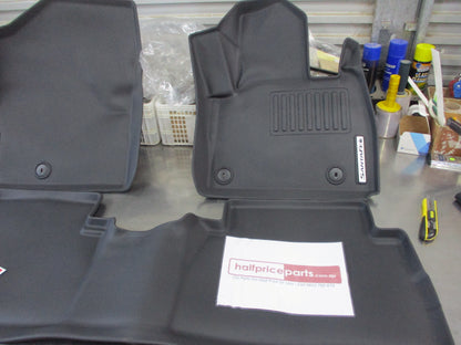 Hyundai Santa Fe TM Genuine All Weather Mat Set Rubber Front And Rear New Part