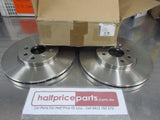 Holden Astra Genuine Front Disc Brake Rotors Standard (Pair) New Part