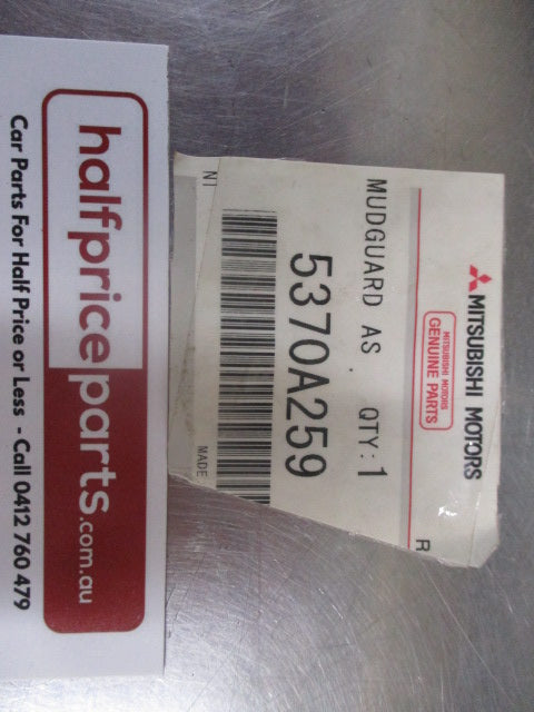 Mitsubishi Outlander XL Genuine Left Hand Rear Mud Flap Only New Part