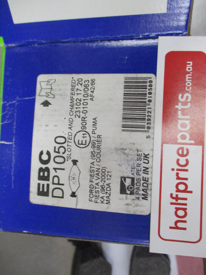 EBC Front Disc Brake Pad Set Suits Ford Fiesta/Mazda 121 New Part