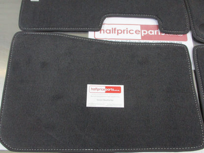 Hyundai Venue Genuine Carpet Floor Mat Set With White Stitching New Part