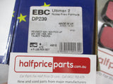 EBC Front Disc Brake Pad Set Suits Peugeot 504/505/604 New Part