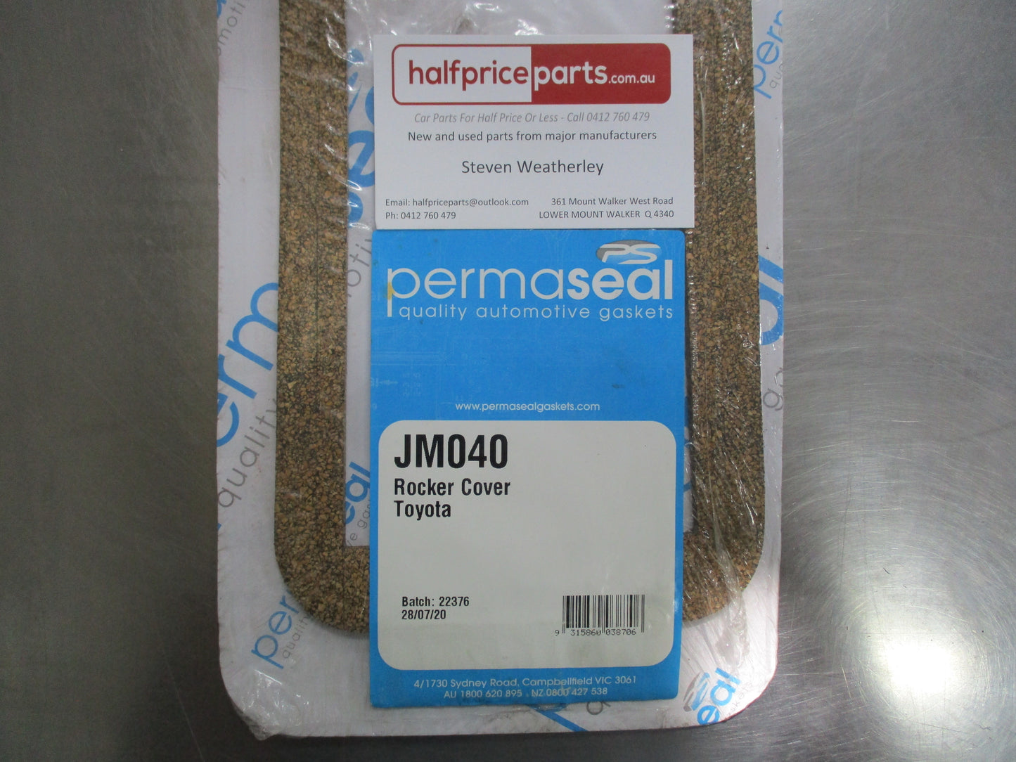 Permaseal Cork Rover Cover Gasket Suits Toyota Land Cruiser New
