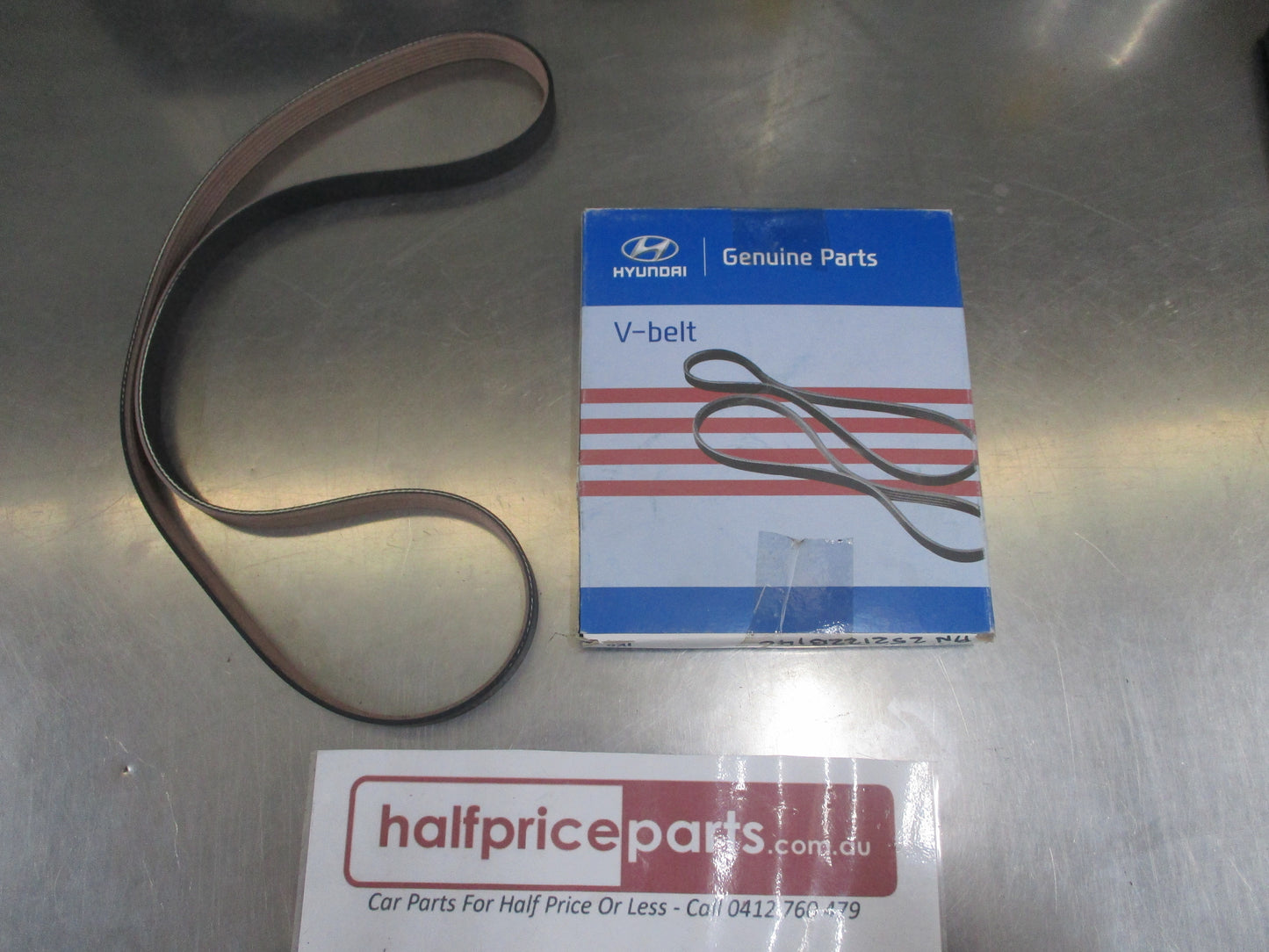 Hyundai Accent/Veloster/Kia/Rio/Soul Genuine Serpentine V-Belt New Part