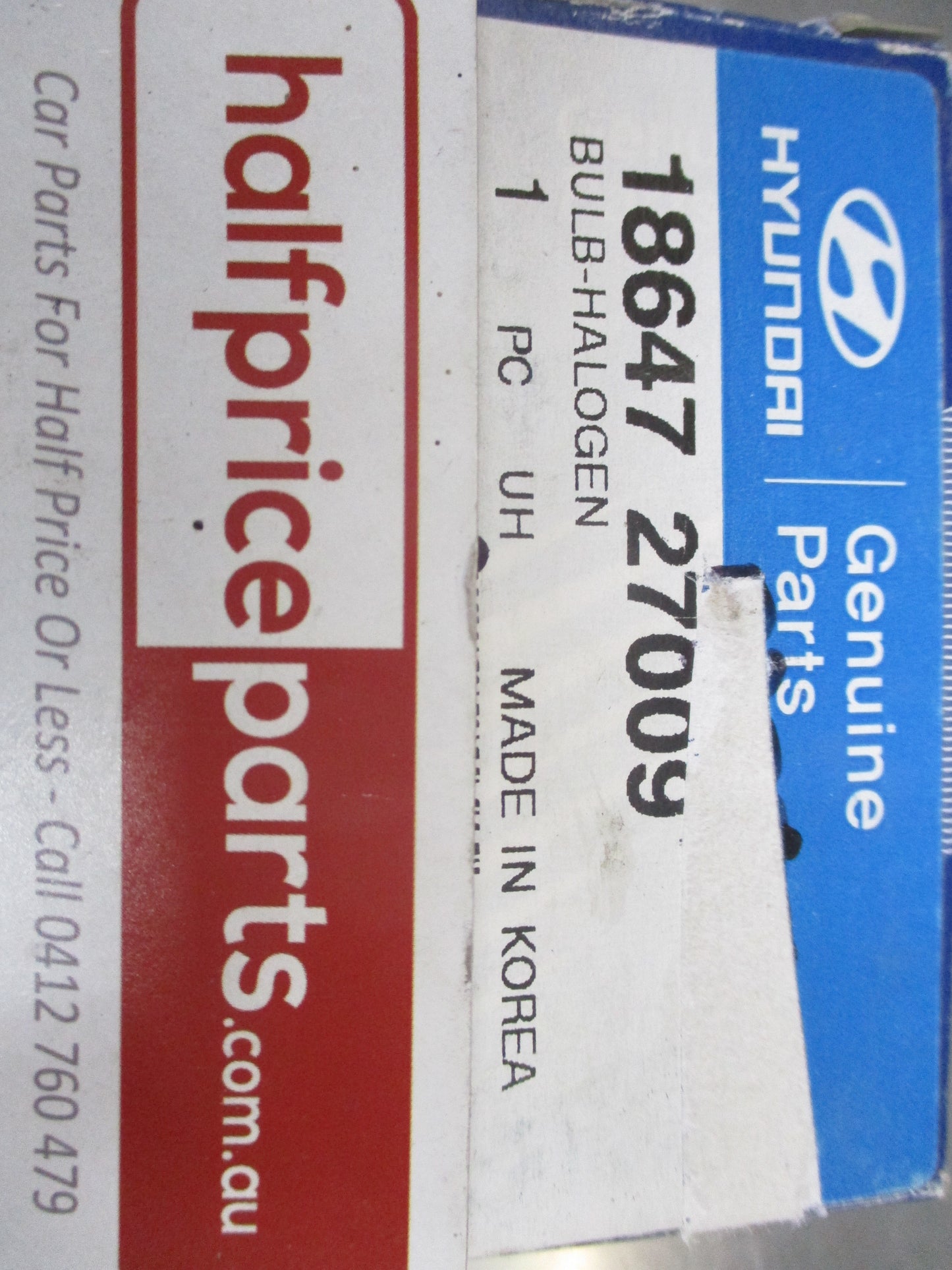Hyundai Accent/Elantra/Santa Fe/Sonata/Tucson/Veloster Genuine Halogen Bulb Suits New Part