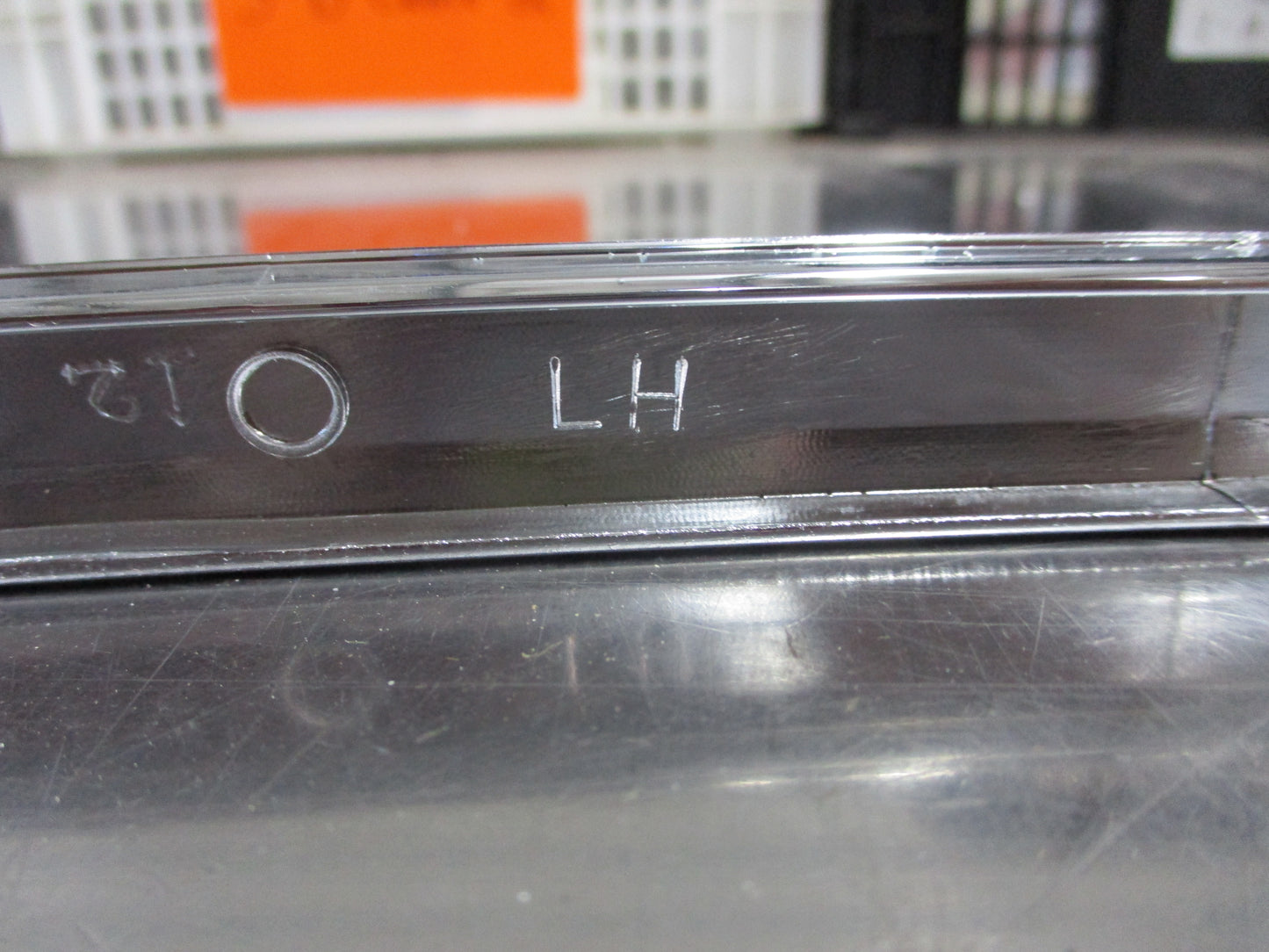 Holden WK-WL Statesman Caprice Genuine Left Hand Front Bumper Chrome Moulding New Part