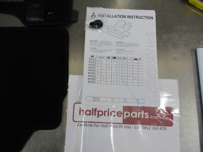 Mitsubishi PB-PC Challenger Genuine 5 Piece Carpet Mat Set New Part