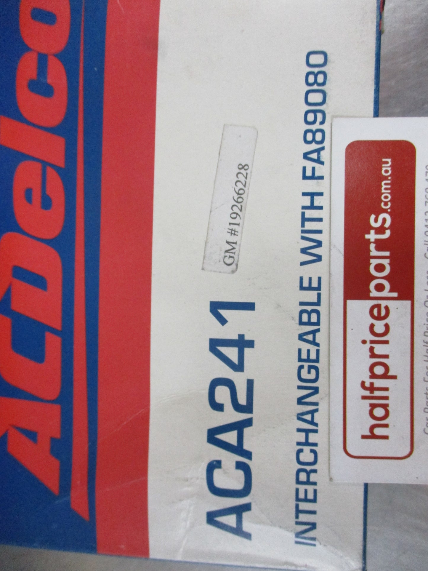 ACDelco Air Filter Suits Holden Barina Spark MJ New Part