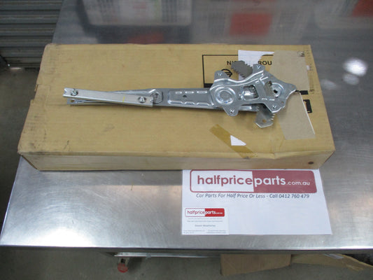 Nissan D23 Navara Genuine Passenger Rear Door Window Regulator New