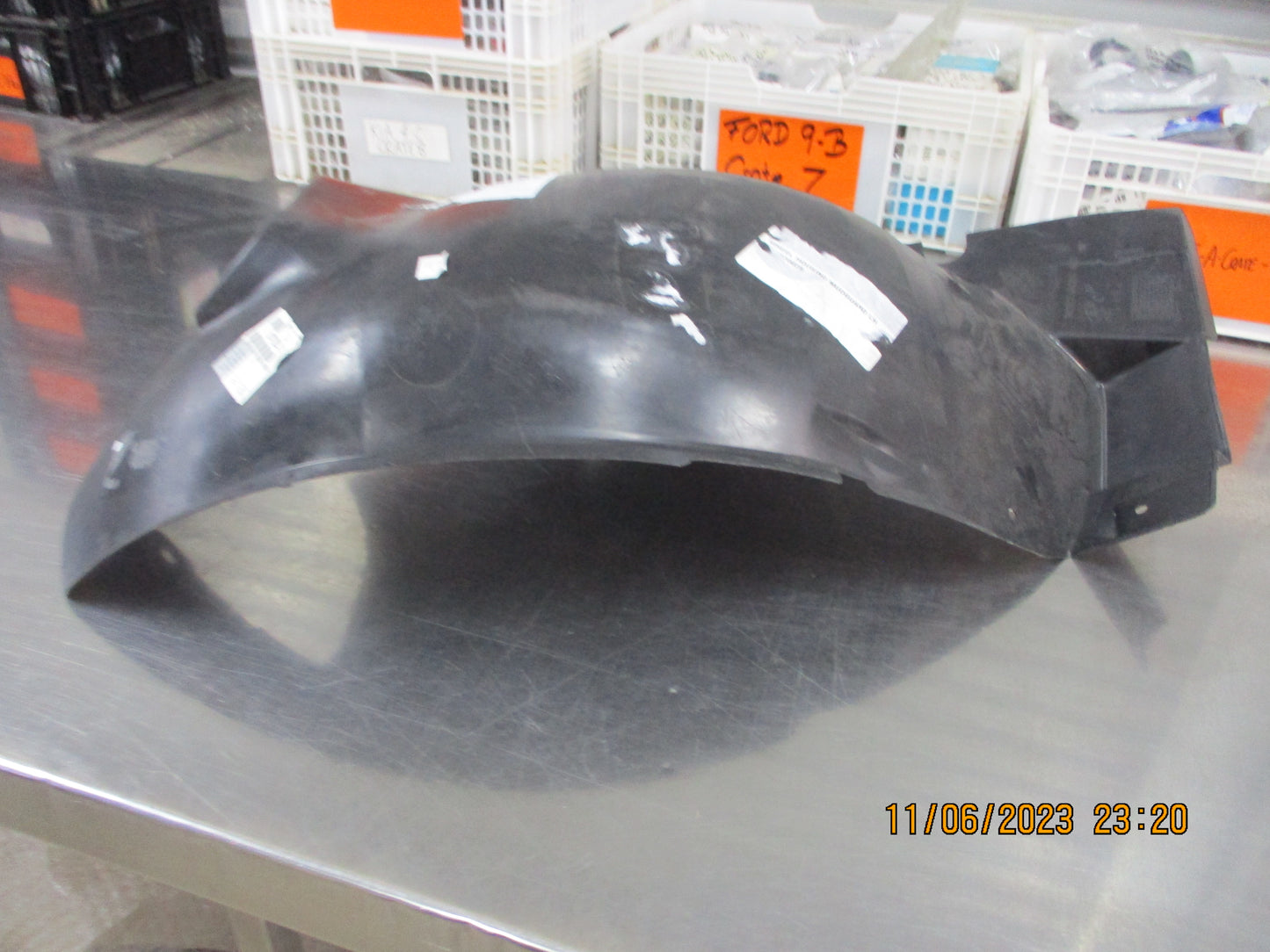 Peugeot 206 Genuine Left Hand Rear Slash Guard Wide Bumper New Part