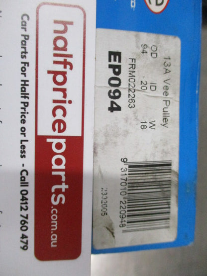 Nuline By Dayco Engine Pully Suits Holden/ Mazda/Nissan /Toyota  - New Part