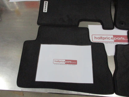 Hyundai Kona OS Genuine Black Carpet Floor Mat Set 4 New Part