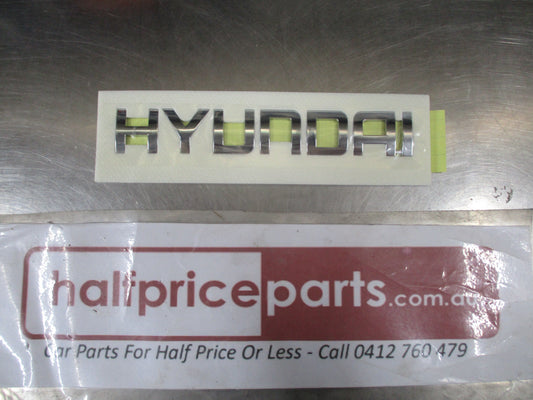 Hyundai Tucson Genuine Rear Chrome Emblem New Part