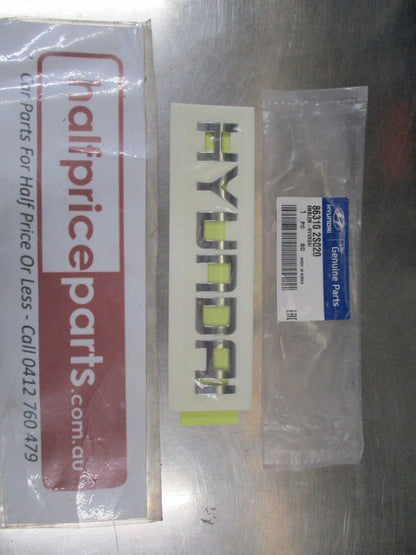 Hyundai Tucson Genuine Rear Chrome Emblem New Part