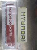 Hyundai Genuine Rear Chrome Name Emblem New Part