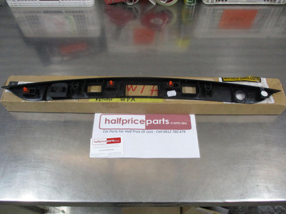 Mercedes-Benz C-Class Boot Handle / Licence Plate Light Garnish -Black- New