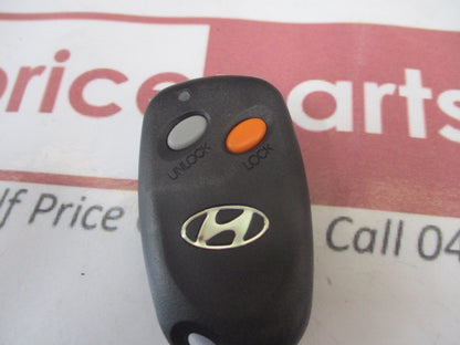 Hyundai Elantra/Coupe/Sonata Genuine 2 Button Transmitter Remote Assy New Part