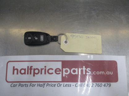 Hyundai Sonata/Elantra Genuine 3 Button Key Fob New Part