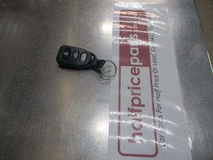 Hyundai Sonata NF Genuine 3 Button Key Remote New Part