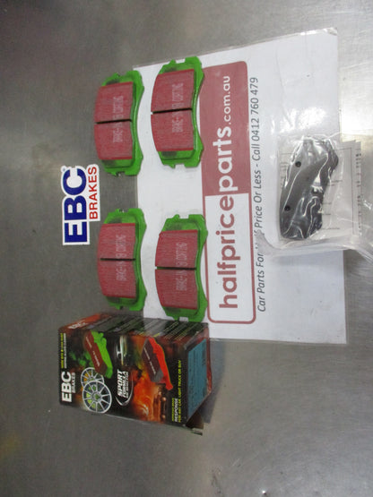 EBC Greenstuff Front Brake Pad Set Suits Mitsubishi Lancer Wagon New Part