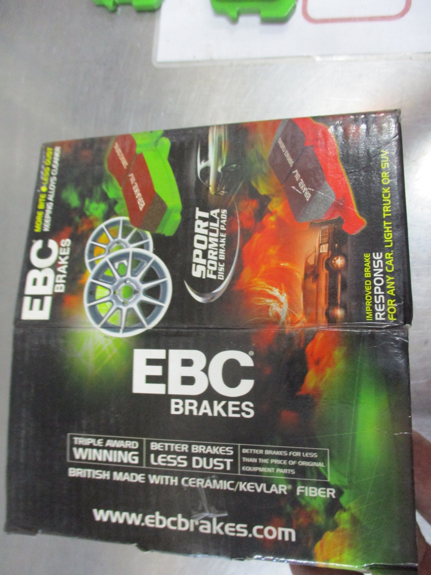 EBC Greenstuff Front Brake Pad Set Suits Mitsubishi Lancer Wagon New Part