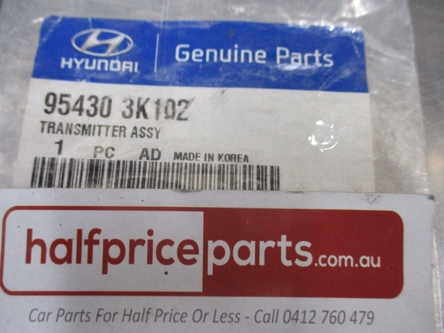 Hyundai Sonata NF Genuine 3 Button Key Remote New Part