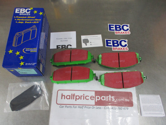 EBC Greenstuff Front Disc Brake Pad Set Suits Nissan Patrol Y61 Wagon New Part