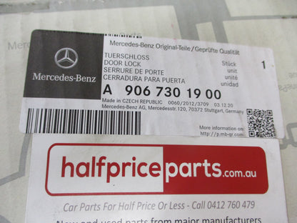 Mercedes Benz Sprinter 906 Genuine Right Hand Rear Door Lock Assy New Part