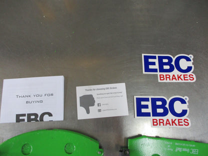 EBC Greenstuff Front Disc Brake Pad Set Suits Nissan Patrol Y61 Wagon New Part