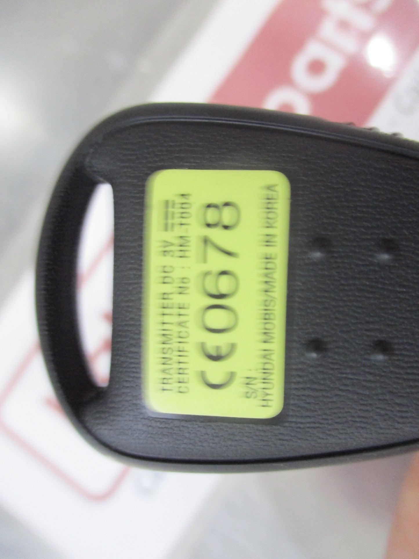 Hyundai Accent 5 Door Genuine Key Blank Immobilizer + Remote New Part
