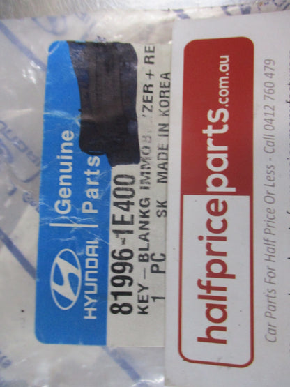 Hyundai Accent 5 Door Genuine Key Blank Immobilizer + Remote New Part