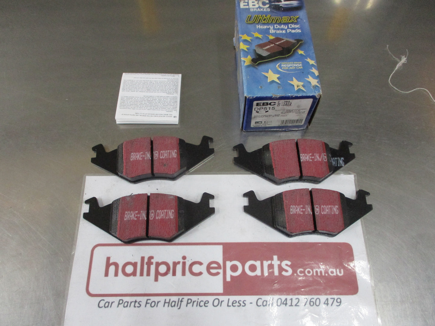 EBC Front Disc Brake Pad Set Suits VW Golf/Jetta/Polo /Seat Cordoba New Part