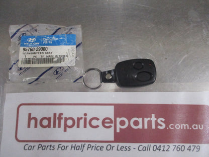 Hyundai Tiburon Coupe Genuine 2 Button Key Less Fob New Part