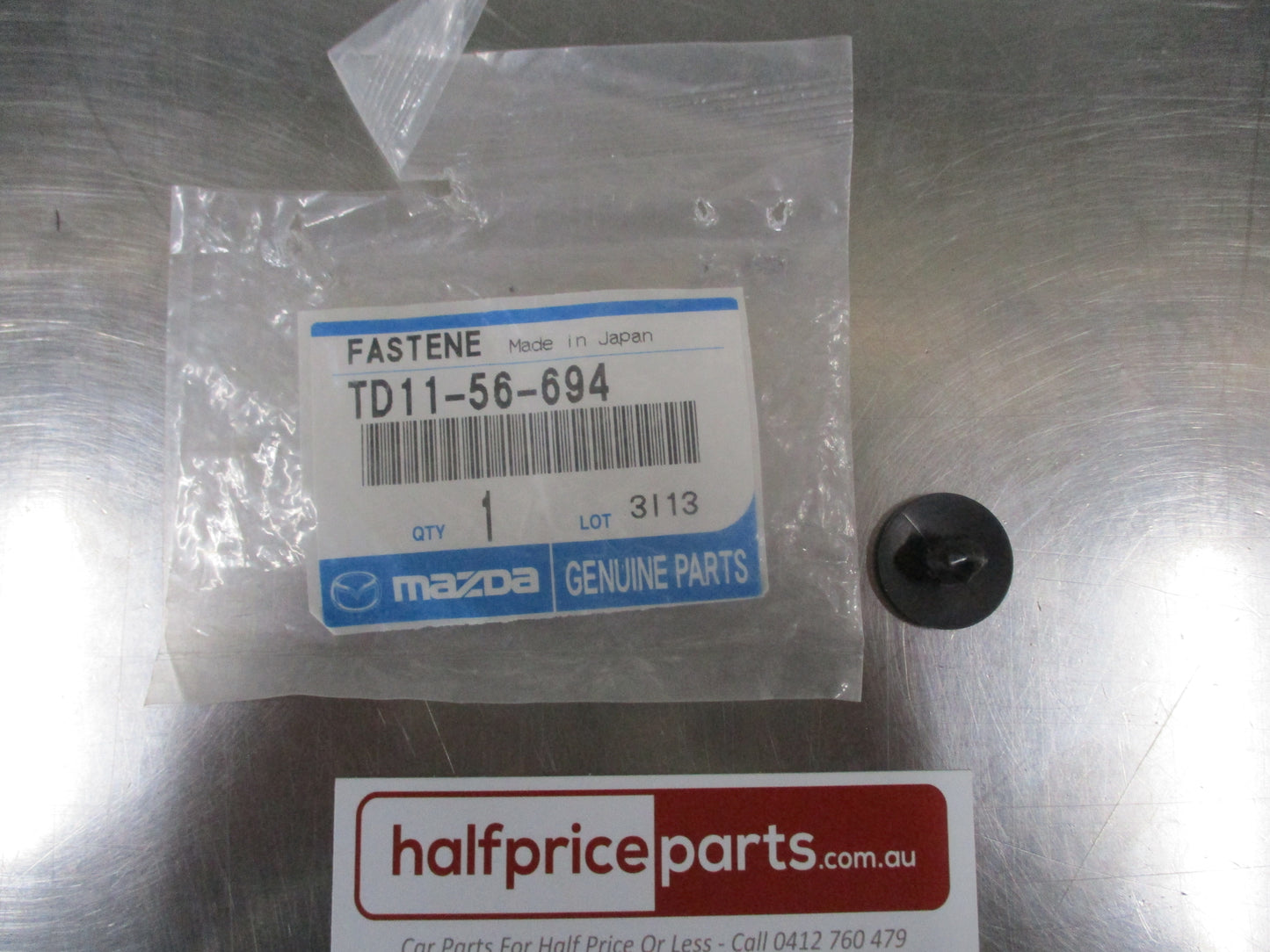 Mazda Various Models Genuine Bonnet Insulation Retainer (Single) New Part