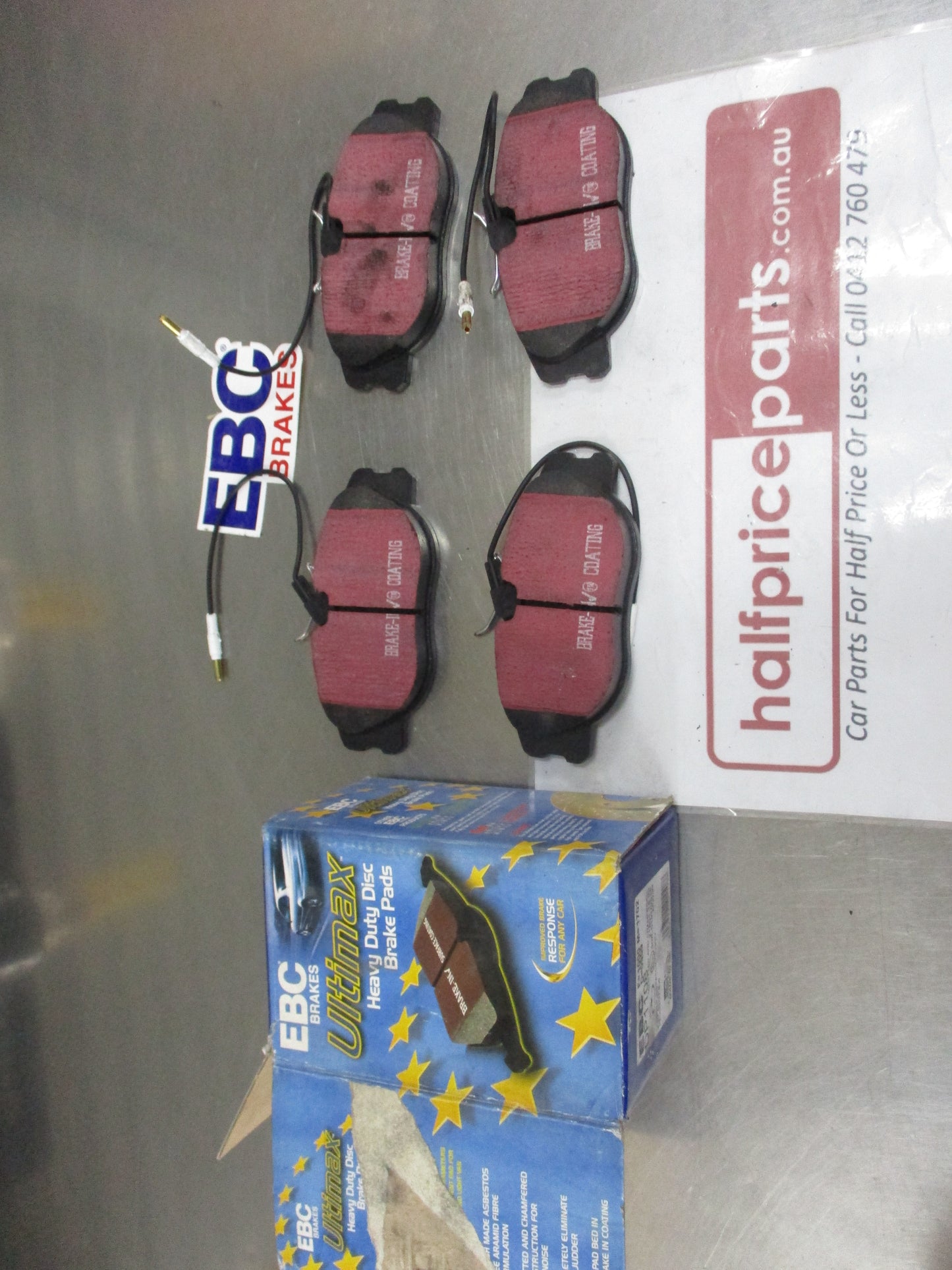 EBC Front Disc Brake Pad Set Suits Citroen Jumpy/Fiat Scudo/Peugeot 806/Expert New Part
