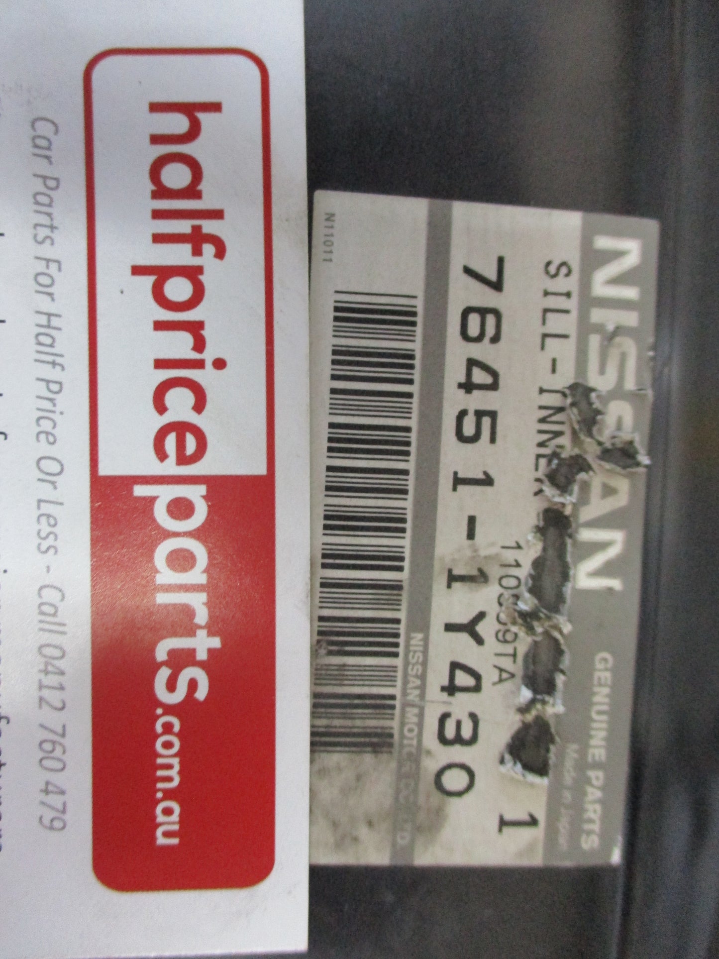 Nissan Patrol Genuine Left Hand Inner Sill Panel New Part