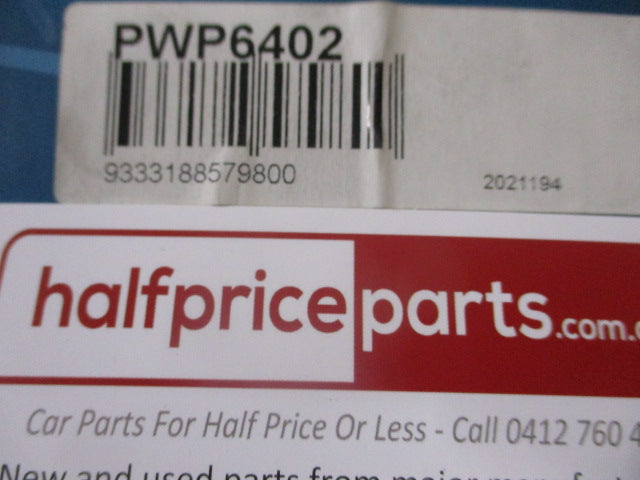Protex Water Pump Suits Ford Fiesta WP/WT/ Focus New Part