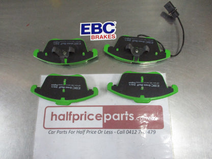 EBC Greenstuff Front Disc Brake Pad Set Suits Audi A4-A5 New Part
