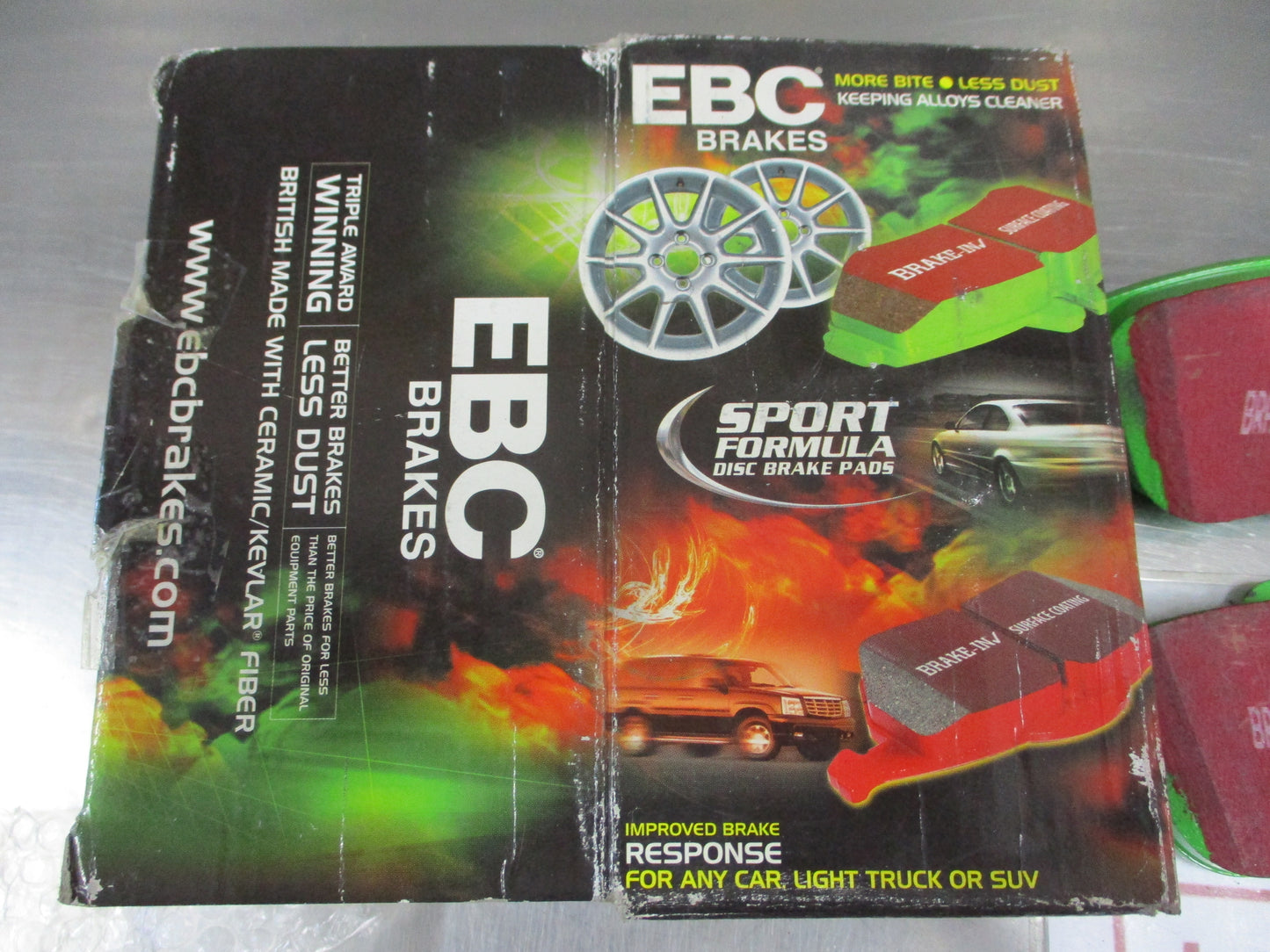 EBC Greenstuff Front Disc Brake Pad Set Suits Audi A4-A5 New Part
