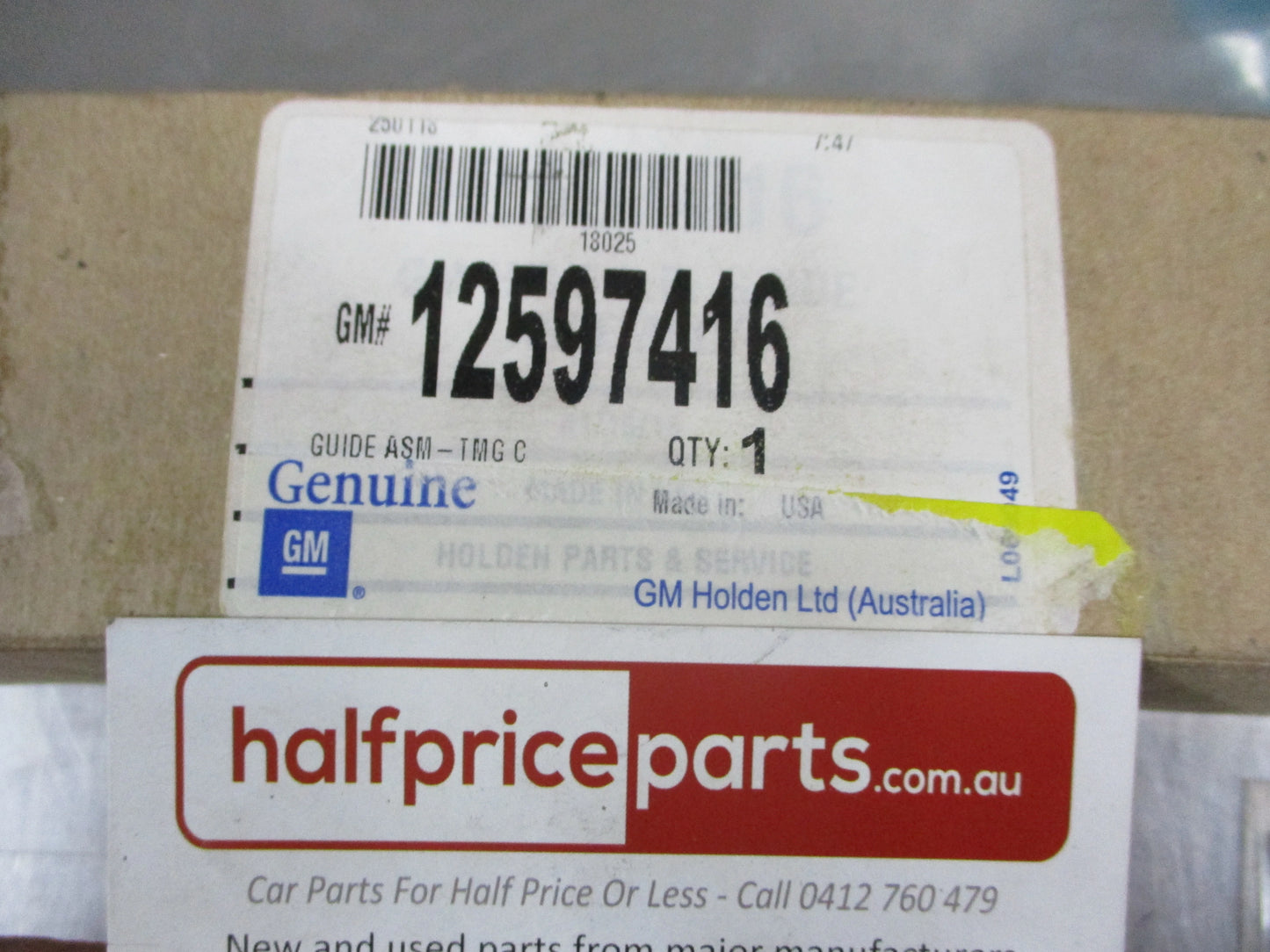 Holden RA Rodeo 3.6 Ltr/CG Captiva 3.2 Ltr Genuine Timing Chain Guide New Part