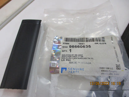 Holden Captiva Genuine Driver Side Rear Drip Molding New Part