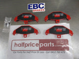 EBC Redstuff Rear Disc Brake Pad Set Suits Lotus 2-Eleven/Elise/Europa/Exige/Speedster/Roadstar New Part