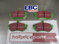 EBC Greenstuff Front Disc Brake Pad Set Suits VW Caddy Van New Part