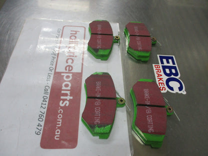 EBC Greenstuff Front Disc Brake Pad Set Suits VW Caddy Van New Part