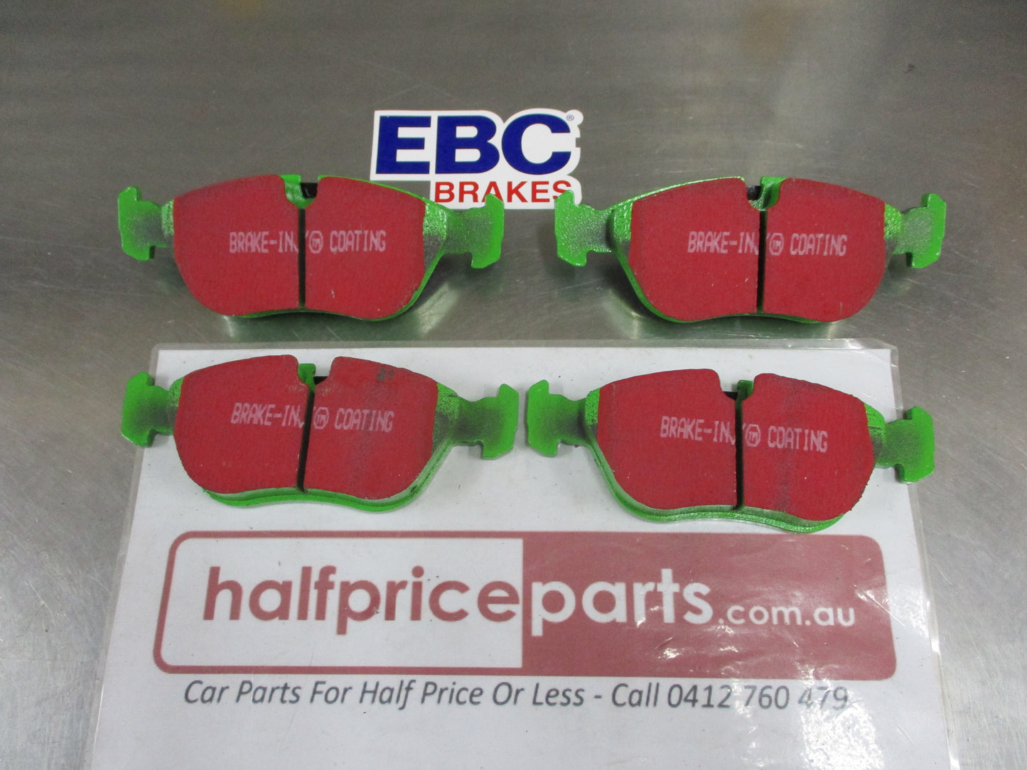 EBC Greenstuff Front Disc Brake Pad Set Suits Volvo 850-C70-S70V70 New Part