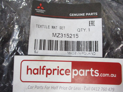 Mitsubishi SN Express Van Genuine Front Carpet Mat Set New Part