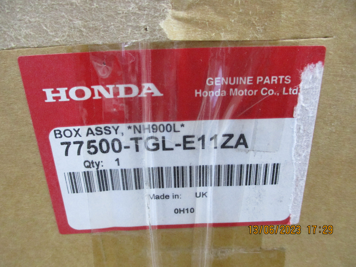 Honda Civic Type-R FK8 Genuine Glove Box Assembly New Part