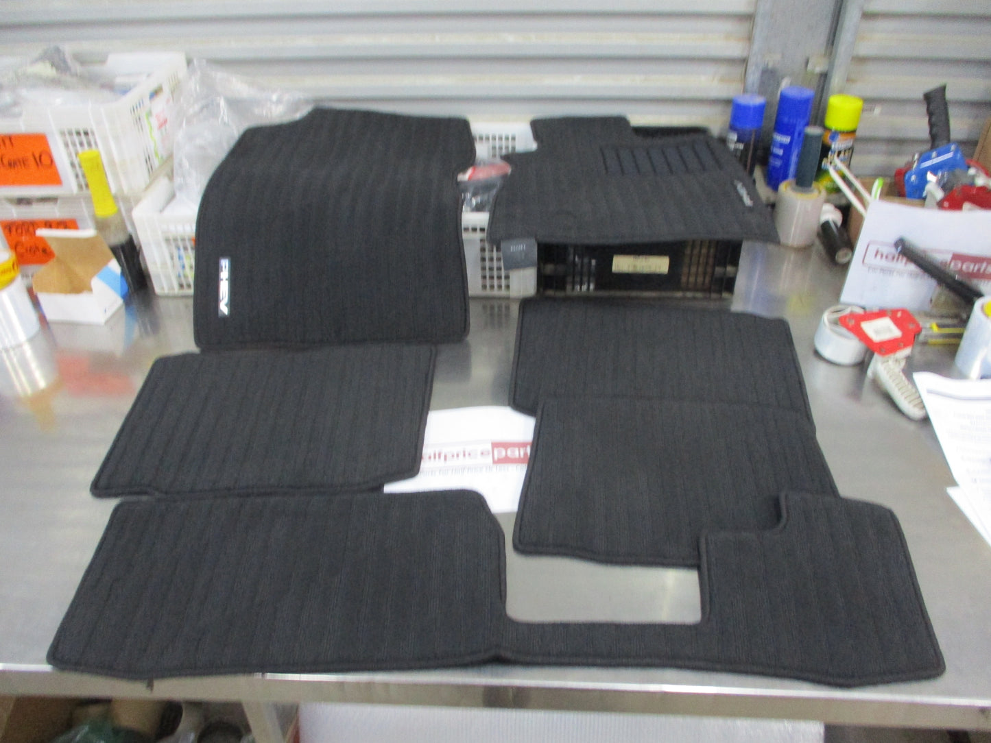 Mitsubishi Outlander Plug-In Hybird EV Genuine Carpet Mat Set Black New Part